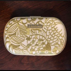 Lilly Pulitzer for Target Gold Clutch